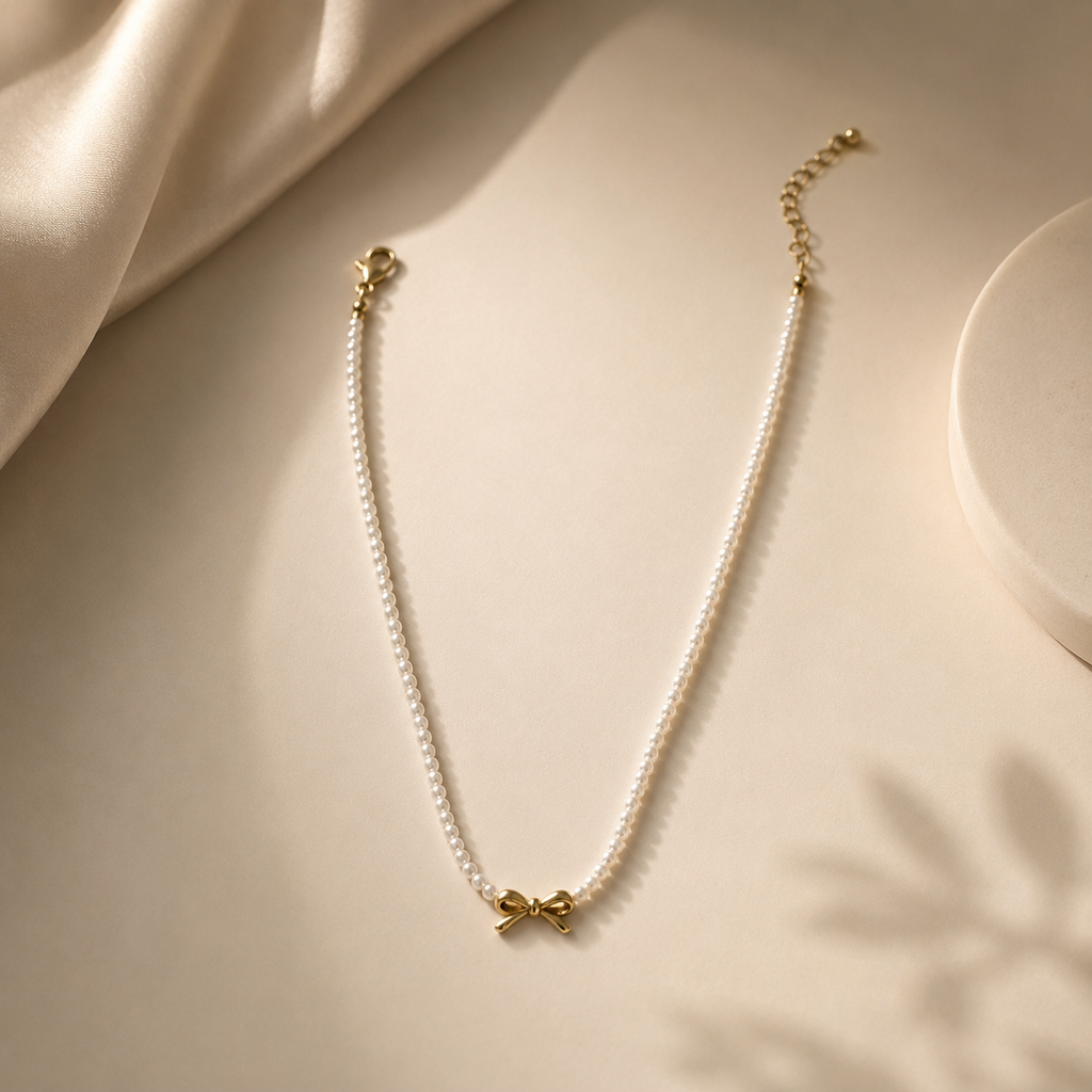 Collar Perla Lazo