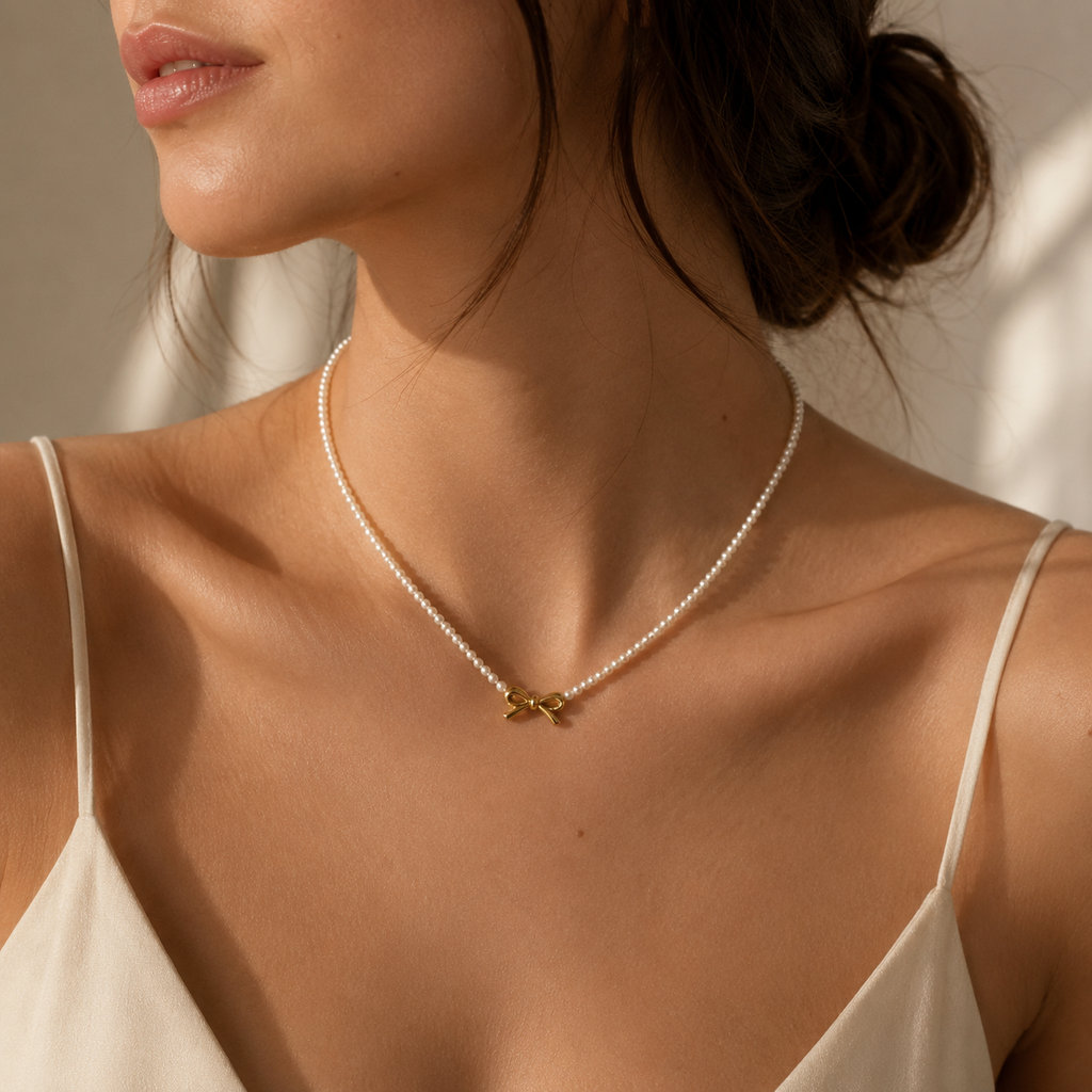 Collar Perla Lazo